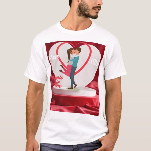 Heart touching💜 T-Shirt (Front)