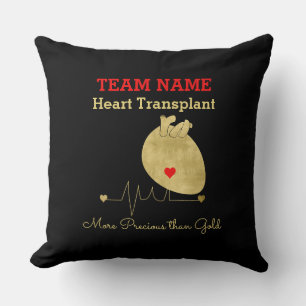 Heart Transplant Team Customisable  Cushion