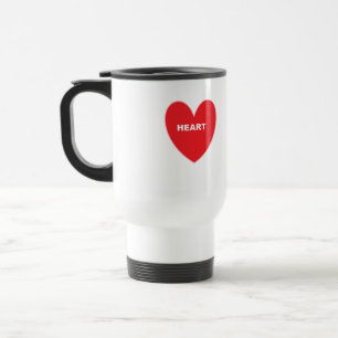 Heart Travel Mug