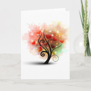 Heart Tree Card