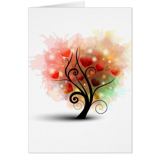 Heart Tree Card
