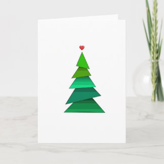Heart Tree Holiday Card