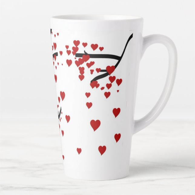 Heart Tree Latte Mug (Right)