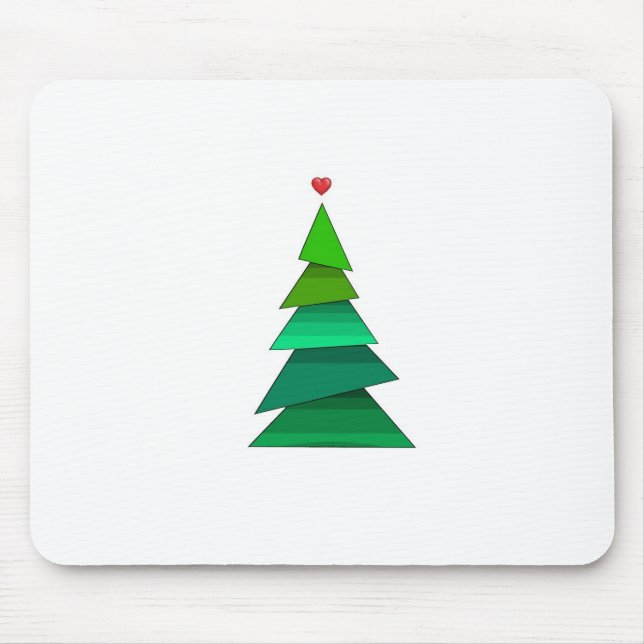 Heart Tree Mouse Mat (Front)