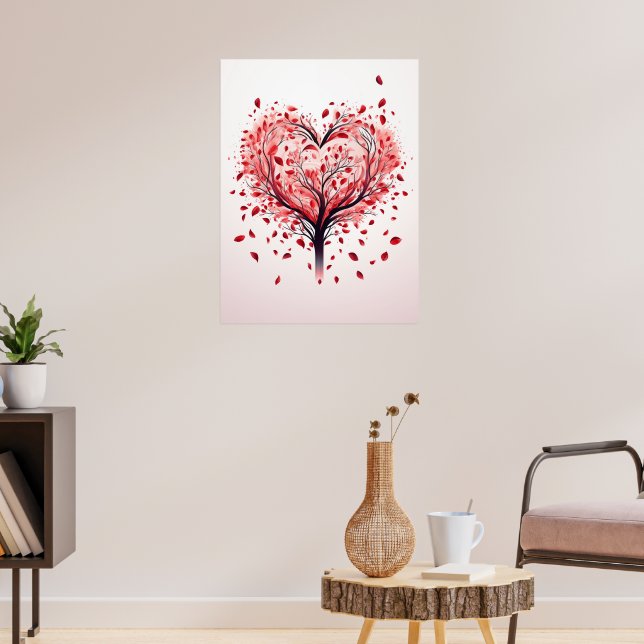 Heart tree poster (Living Room 3)