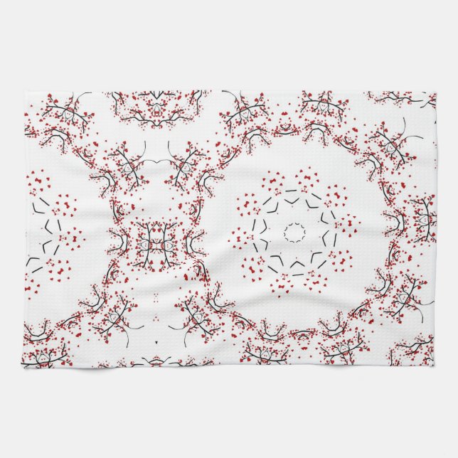 Heart Tree Tea Towel (Horizontal)