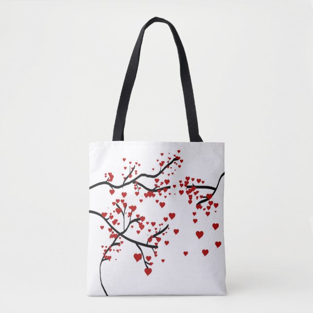 Heart Tree Tote Bag (Front)