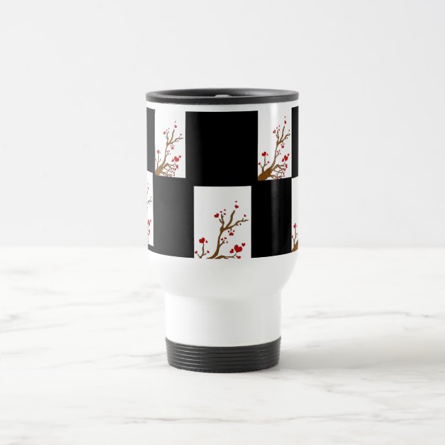 heart tree travel mug (Center)