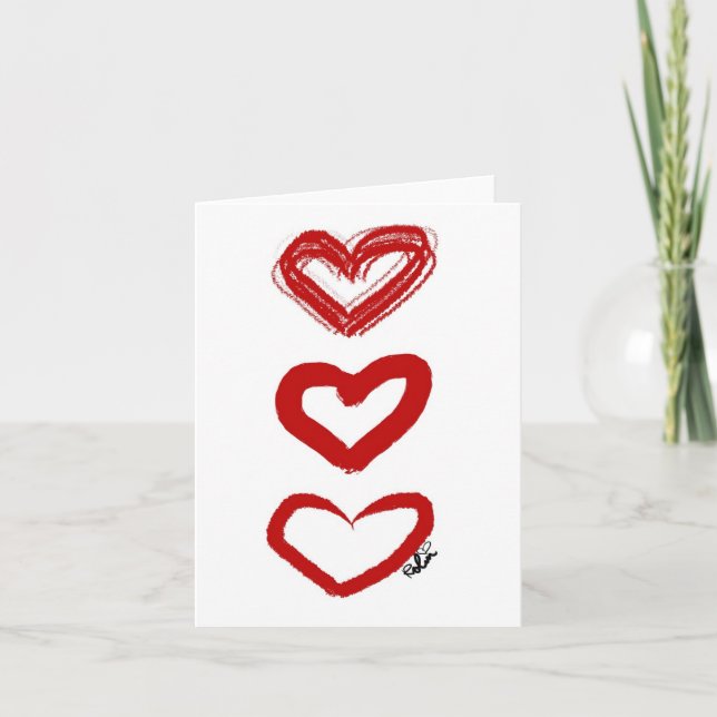 Heart Trio Card (Front)