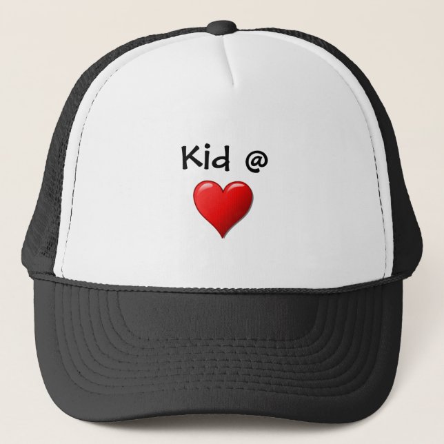 Heart Trucker Hat (Front)