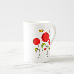 Heart Tulips Speciality Mugs