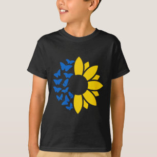 Heart Ukraine Sunflower T-Shirt