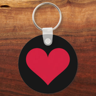 Heart Valentines Day Love Heart Key Ring