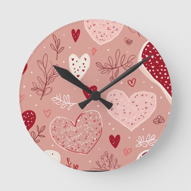 Heart Wall Clock (Front)