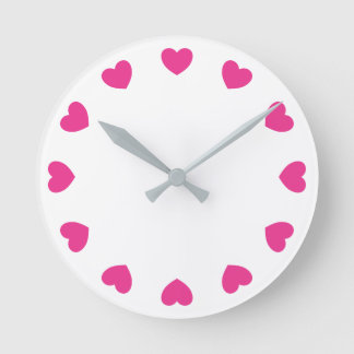 Heart wall clock