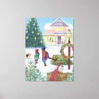 Heart Warming Christmas  Canvas Print