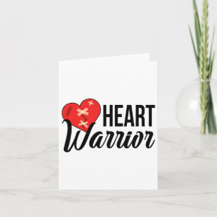Heart Warrior Chd Warrior Congenital Heart Disease Card