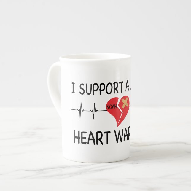 HEART WARRIOR MUG (Front Left)