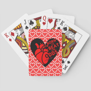Heart Warrior Playing Cards