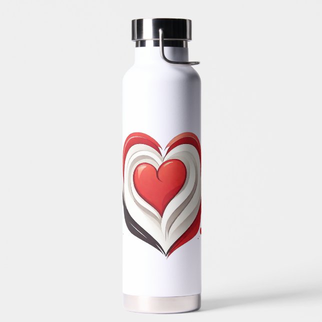 Heart Water Bottle (Left)