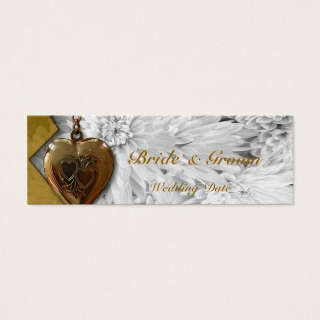 Heart Wedding Favour (Front)