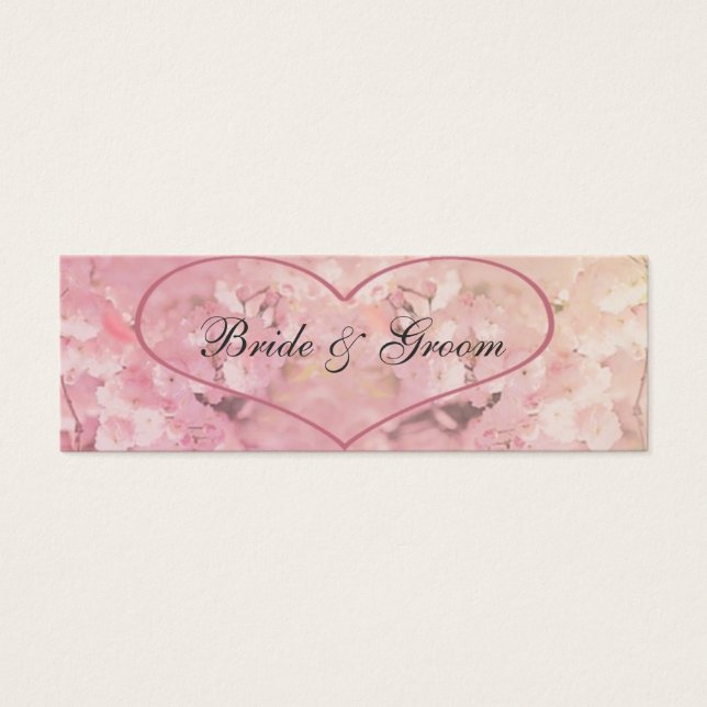 Heart Wedding Favour (Front)