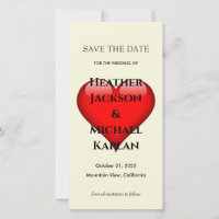 Heart Wedding Professional Minimalist Modern