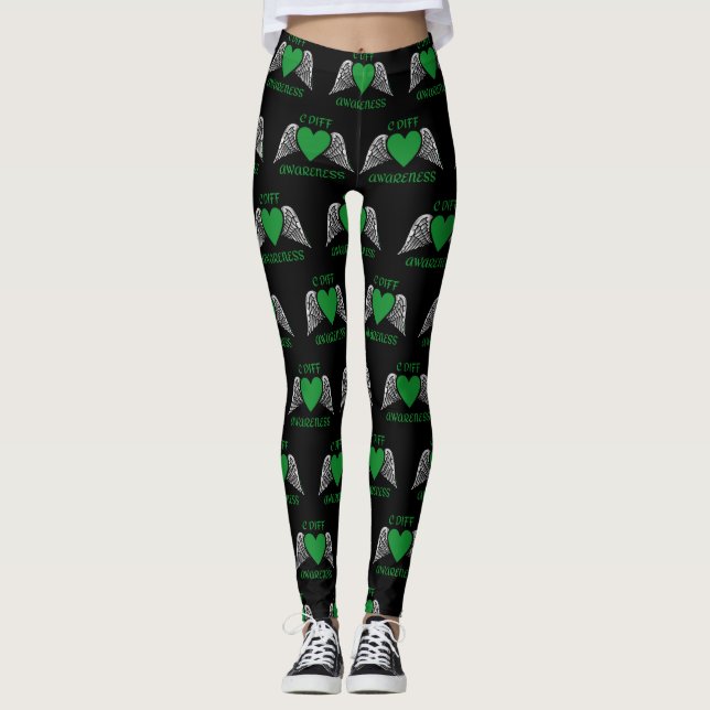 Heart/Wings...C Diff Leggings (Front)