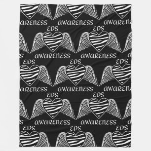 Heart/Wings...EDS Fleece Blanket