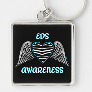Heart/Wings...EDS Keychain