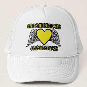 Heart/Wings...Endometriosis Trucker Hat