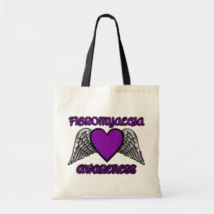 Heart/Wings...Fibro Tote Bag