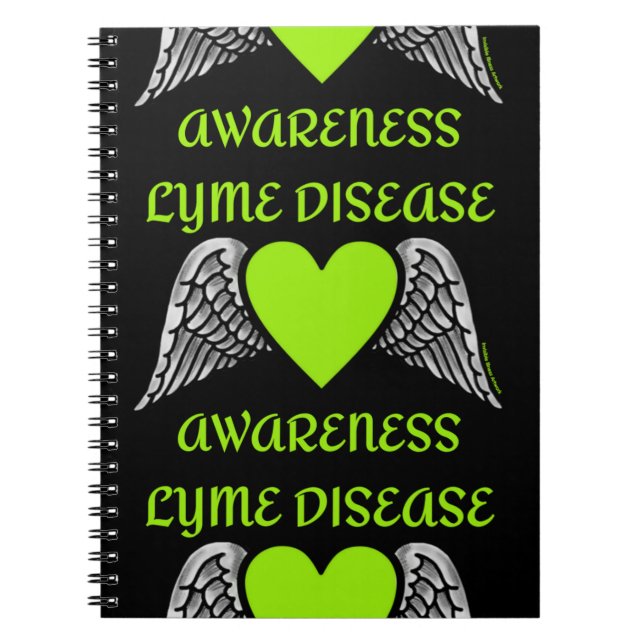 Heart/Wings...Lyme Notebook (Front)