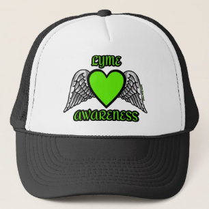 Heart/Wings...Lyme Trucker Hat