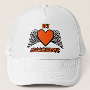 Heart/Wings...MS Trucker Hat