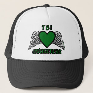 Heart/Wings...TBI Trucker Hat