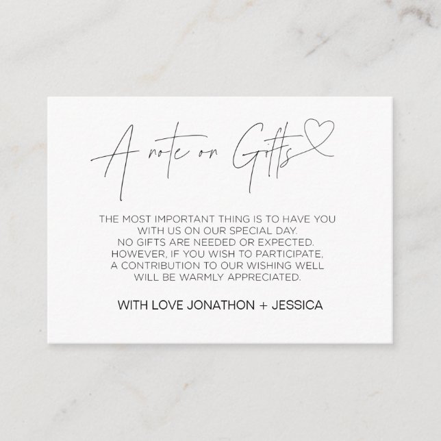 Heart Wishing Well Engagement Wedding Invite Card (Front)