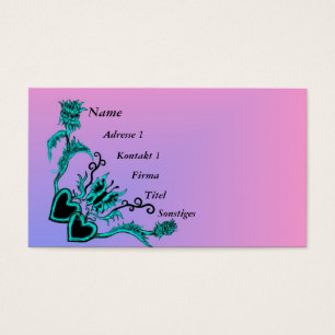 Heart with Flower and Butterfly on Rainbow