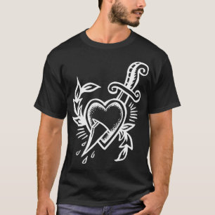 heart with sword T-Shirt