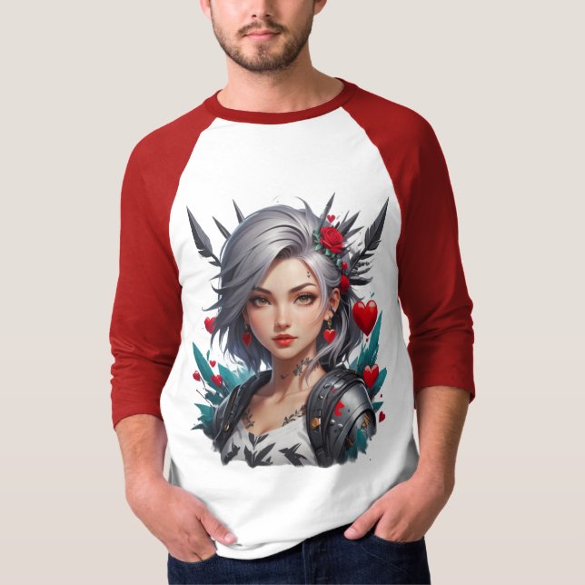 Heart with Thorns  T-Shirt (Front)
