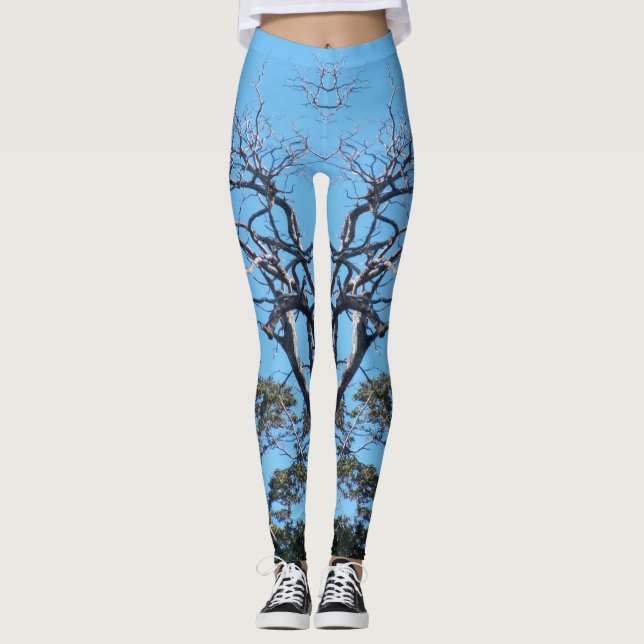 heart with wings leggings (Front)