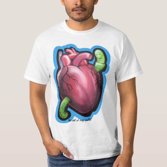Heart Worm T-Shirt (Front)