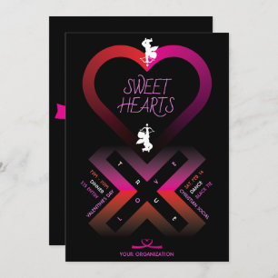 Heart X Sweet Hearts Invitation