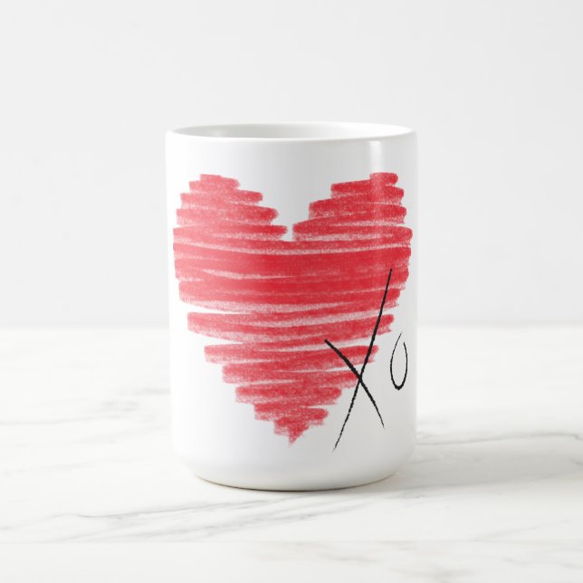 Heart XO Coffee Mug (Center)