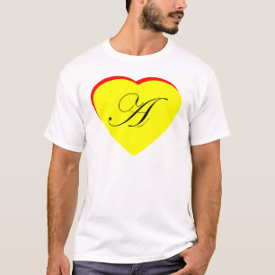 Heart Yellow Red A Wedding Invitation The MUSEUM Z T-Shirt