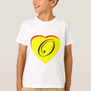 Heart Yellow Red O Wedding Invitation The MUSEUM Z T-Shirt