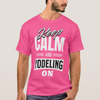 Heart Yodeling Perfect Hiker'S Gear Love Hiking Yo T-Shirt