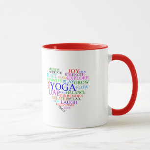 Heart Yoga Mug - Unique Yoga Gifts