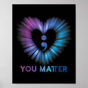 Heart You 988 Suicide Prevention Awareness _1 Poster