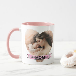 Heart You, Best Mum Ever Ribbon Mug